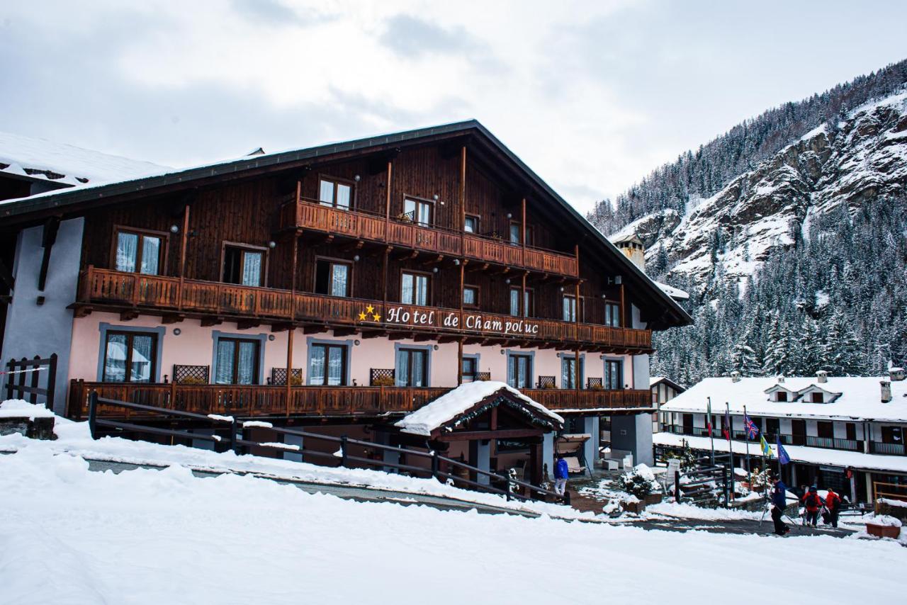 Hotel De Champoluc Exterior foto